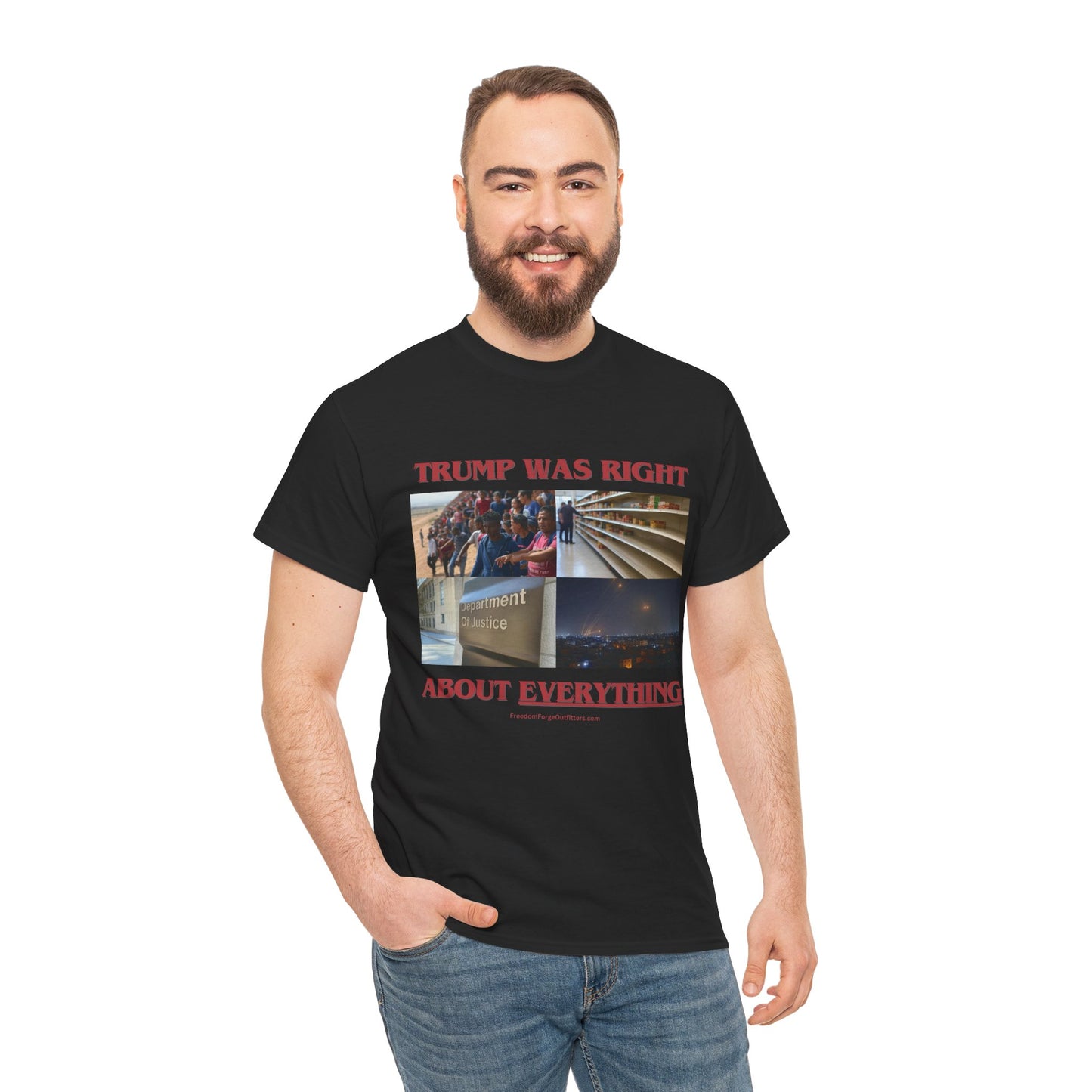 Trump Was Right About Everything T-Shirt – The Ultimate Statement Tee
