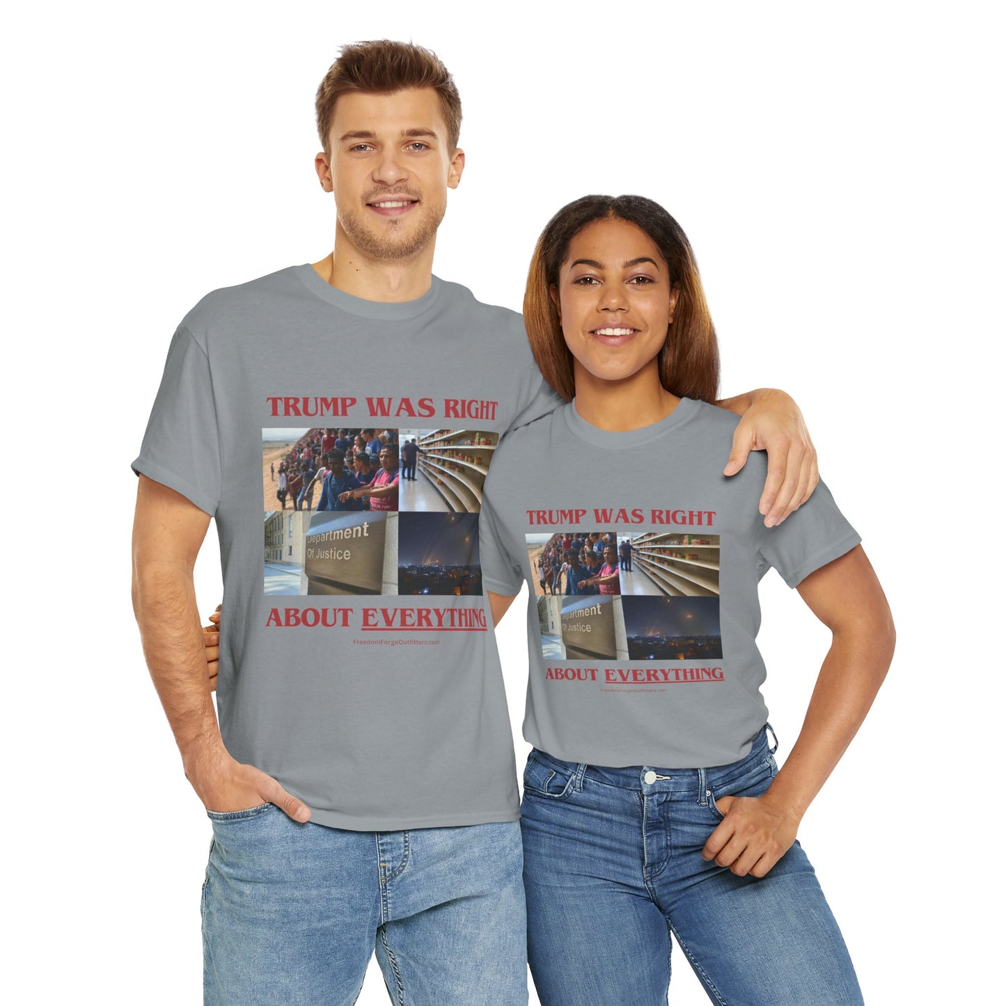 Trump Was Right About Everything T-Shirt – The Ultimate Statement Tee