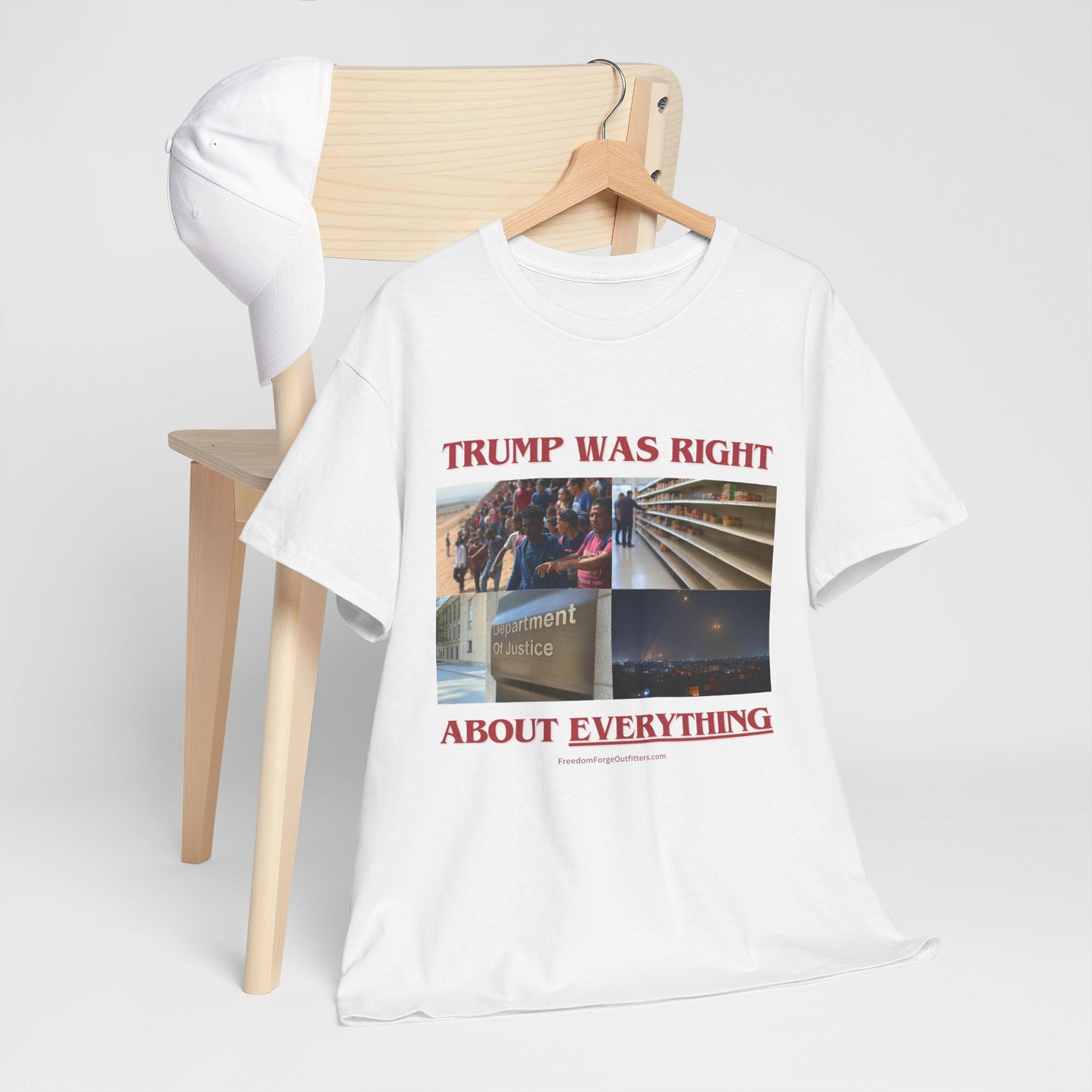 Trump Was Right About Everything T-Shirt – The Ultimate Statement Tee