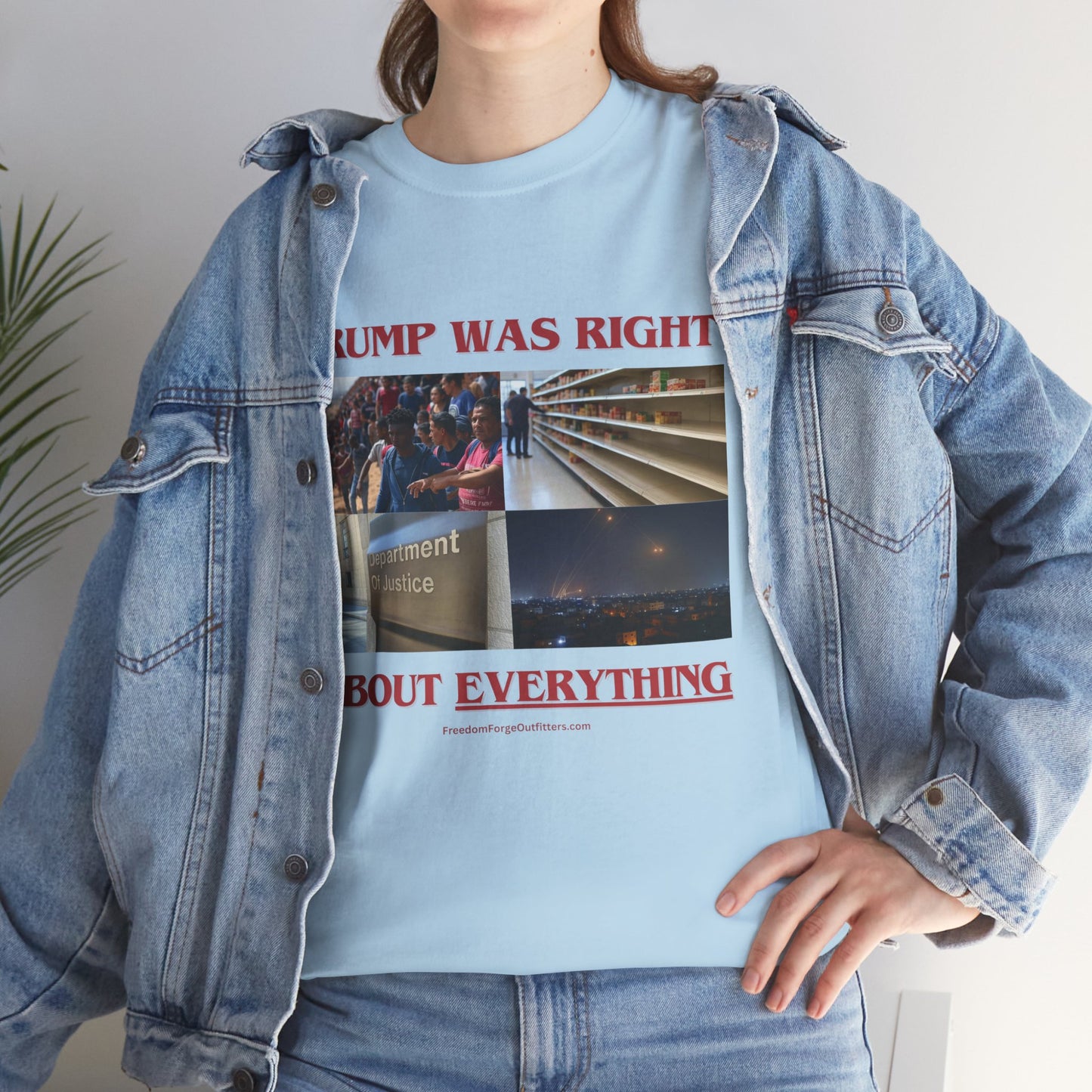 Trump Was Right About Everything T-Shirt – The Ultimate Statement Tee
