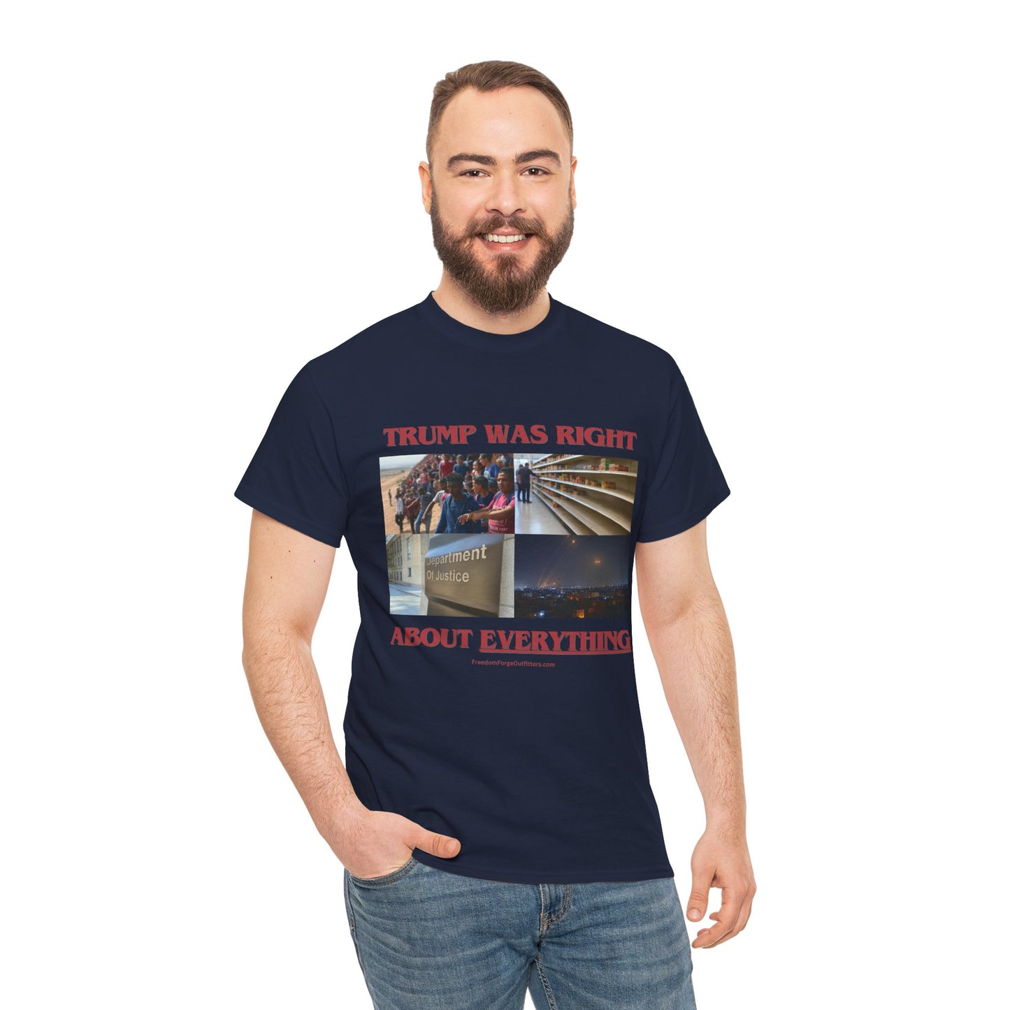 Trump Was Right About Everything T-Shirt – The Ultimate Statement Tee