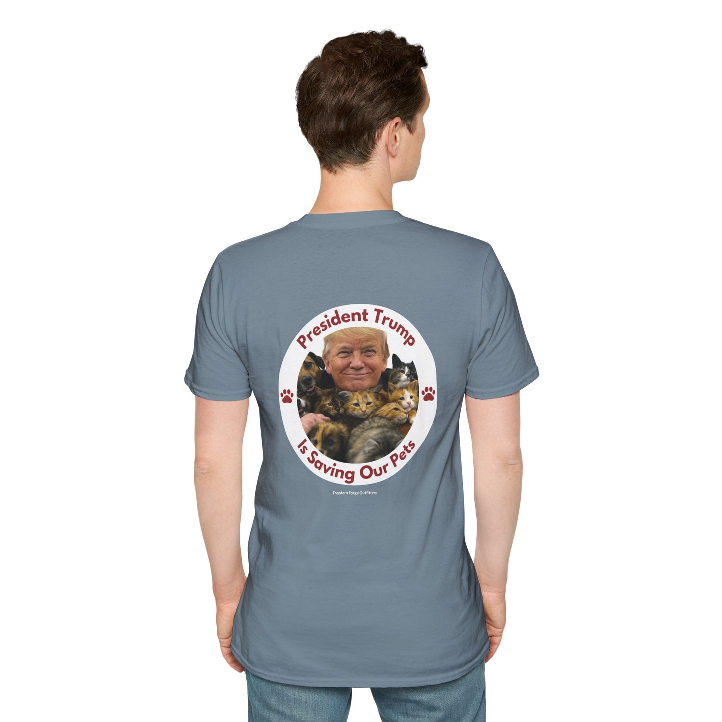 President Trump Is Saving Our Pets Pro-America T-Shirt