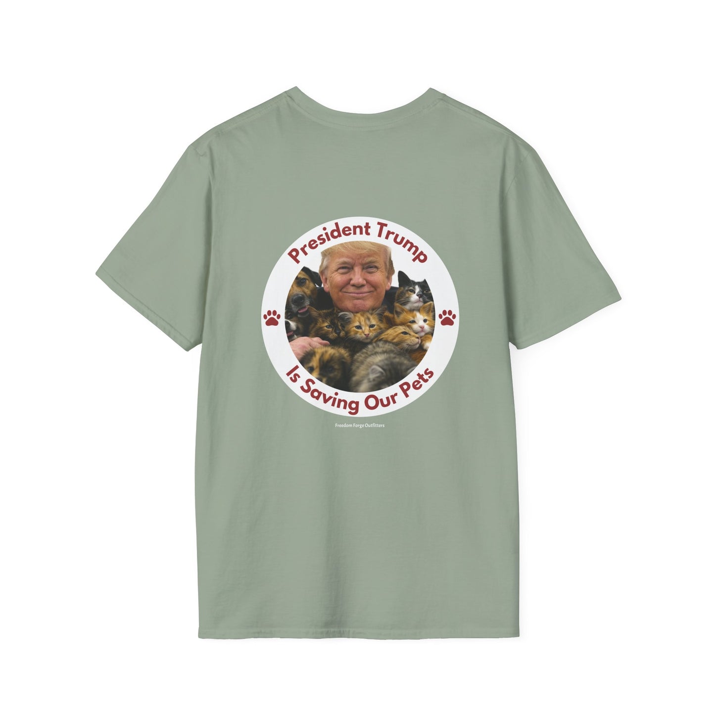 President Trump Is Saving Our Pets Pro-America T-Shirt